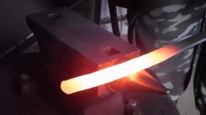 Кую клинки из стали х12ф1, часть 1.