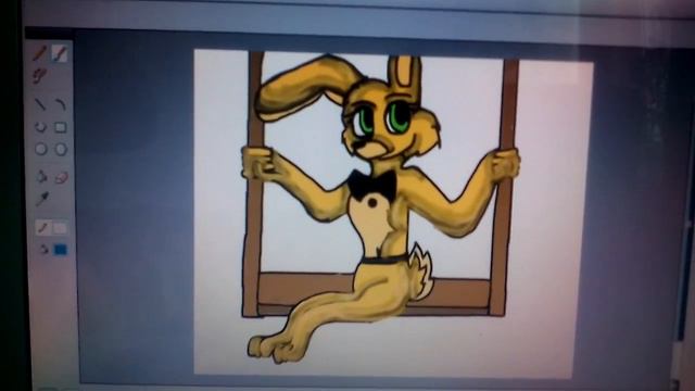 Рисовалка-повторялка Slimber. Новый кролик Сринг Бонни. смотреть онлайн