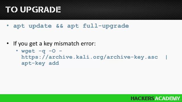 001 Изменения в Kali Linux E8 смотреть онлайн