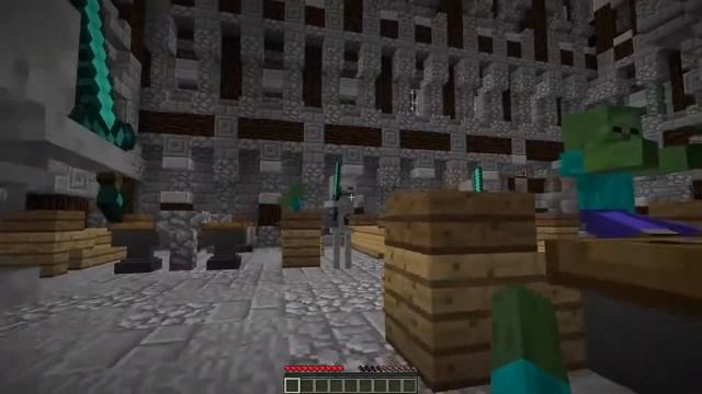 ЗОМБИ ЖОРИК И ПОБЕГ ИЗ ТЮРЬМЫ ХИРОБРИНА В Майнкрафт Min Minecraft смотреть онлайн