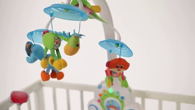 Многофункциональный детский мобиль на кроватку Tiny Love! смотреть онлайн