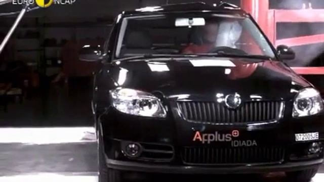 Crash test škoda fabia II | EURO NCAP смотреть онлайн