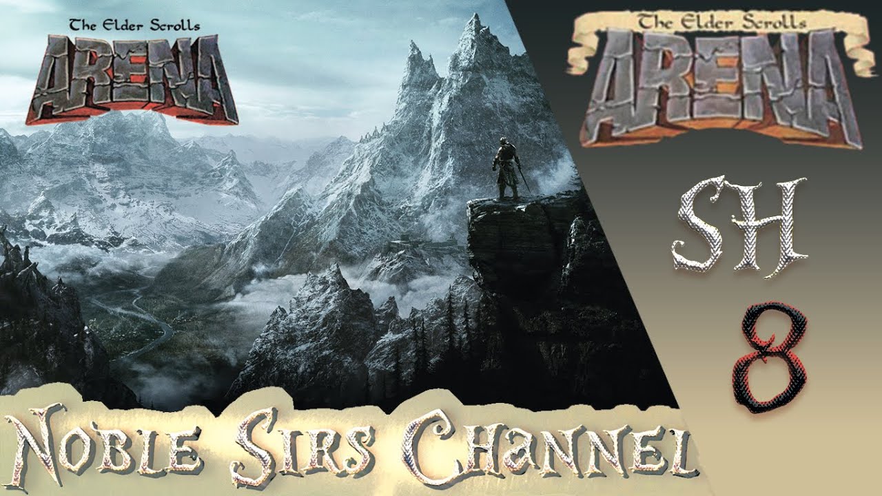 TES 1: Arena ► Прохождение, #8 - Скайрим 1994, Ледяная крепость #shorts