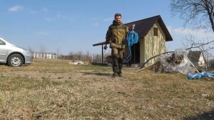 Строительство беседки 3х4. Часть 1: Разметка участка.