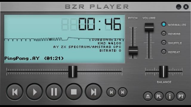 Ping Pong, game music (ZX Spectrum 48K) смотреть онлайн