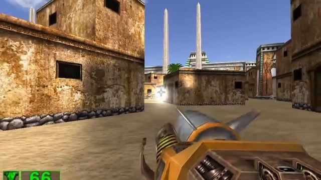Serious Sam: The First Encounter прохождение игры - Уровень 8: Пригороды (All Secrets Found) смотреть онлайн