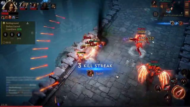 Diablo Immortal: Season 4 demon hunter PvP - highlight reel смотреть онлайн