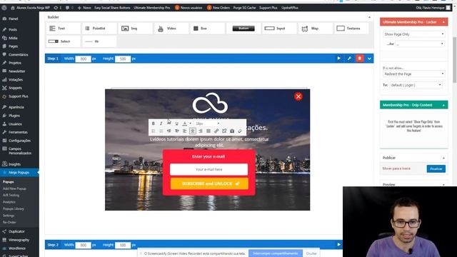 Tutorial Ninja PopUps Wordpress - Como criar PopUps Profissionais смотреть онлайн