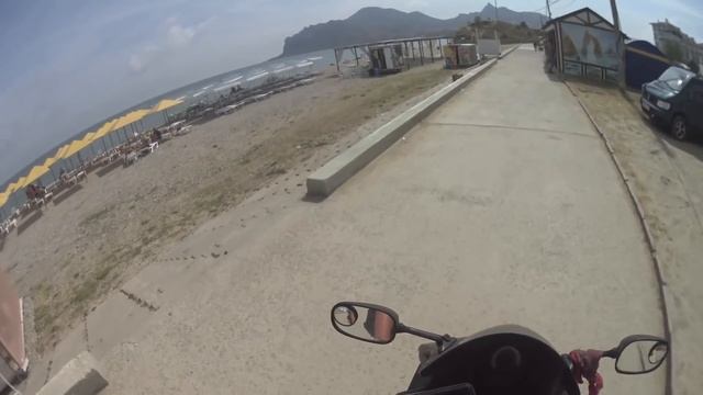 В КРЫМ НА МОТОЦИКЛЕ, (море ,солнце, горы и мото)