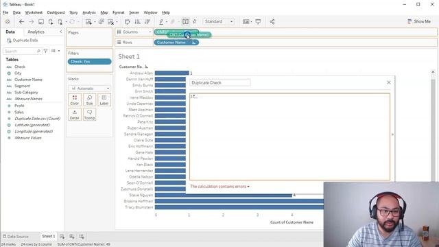 How Do I Find Duplicate Values In Tableau | Two Column Duplicate TRICK смотреть онлайн