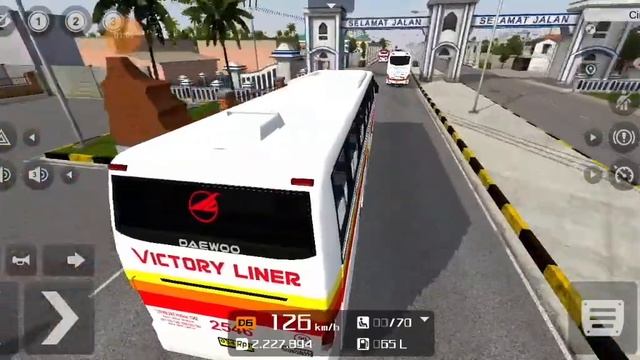 Bussid Mod Victory Liner Daewoo BS106 Part 2 смотреть онлайн