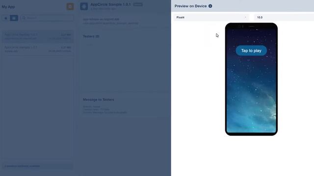 Appcircle Mobile App Distribution: Share Apps with Testers and Preview on Mobile Device Emulator смотреть онлайн