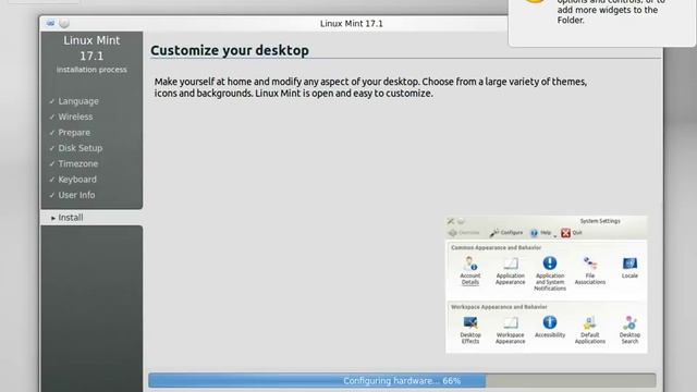 Install Linux Mint 17.1 64-bit “Rebecca”. KDE desktop. смотреть онлайн