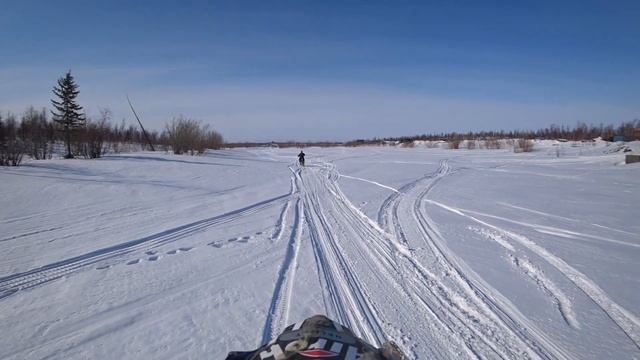 Сноупитбайк (питбайк на гусенице) VS питбайк на шипах VER 2.0 смотреть онлайн