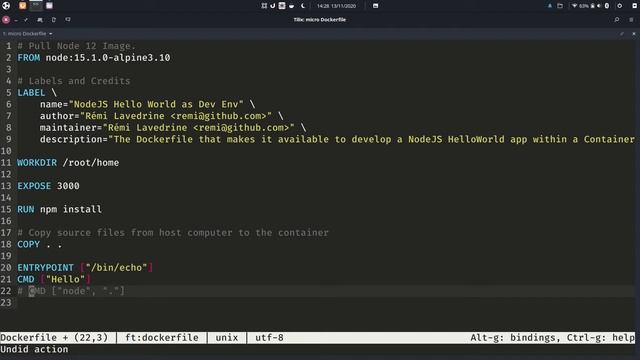 Docker ENTRYPOINT ou CMD, j'utilise lequel ?!! смотреть онлайн
