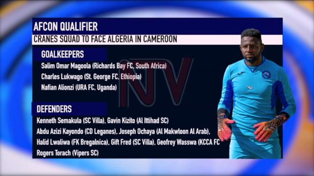 Final Cranes Team For Algeria Game Unveiled смотреть онлайн