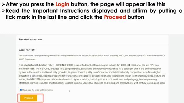 NEP-PDP: How to Register for NEP-PDP in Samarth Portal (English) смотреть онлайн