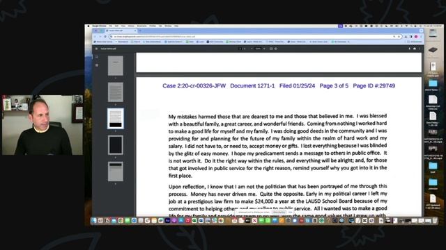 Jose Huizar Sentenced To 13 Years In Prison: Why His Letter To Judge Walter Backfired