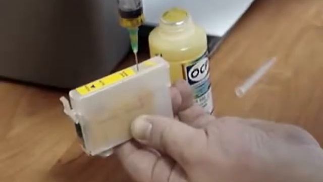 Заправка перезаправляемых картриджей для Epson смотреть онлайн