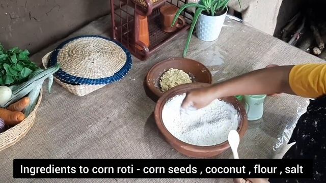 Sri lankan traditional Corn Recipes?බඩ ඉරිගු රොටි එක්ක ඉරිගු ඇට තෙම්පරාදුවක් Corn Roti & corn curry смотреть онлайн