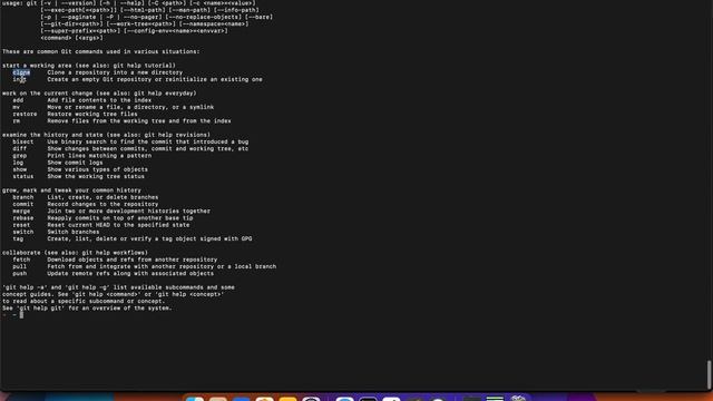 Git: Command Line List смотреть онлайн