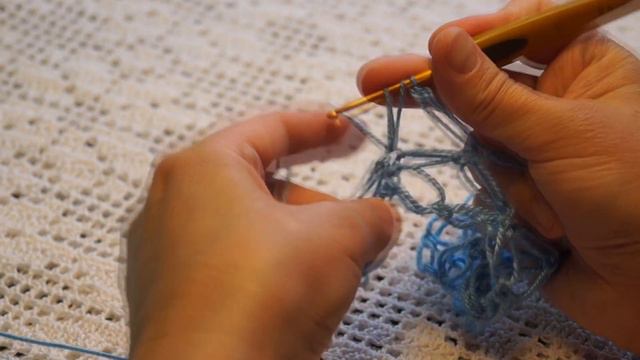 Красивый летний узор крючком .Crochet beautiful pattern (узор #105)) смотреть онлайн