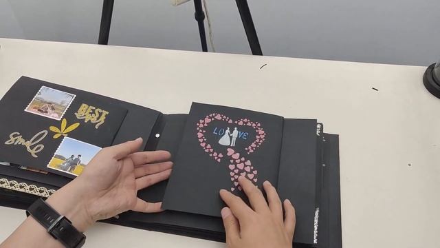 Pop Up Scrapbook Ideas DIY Photo Album 3D Material package NO.13 Material package course смотреть онлайн