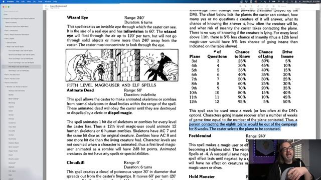 Custom Spells in D&D OSE смотреть онлайн