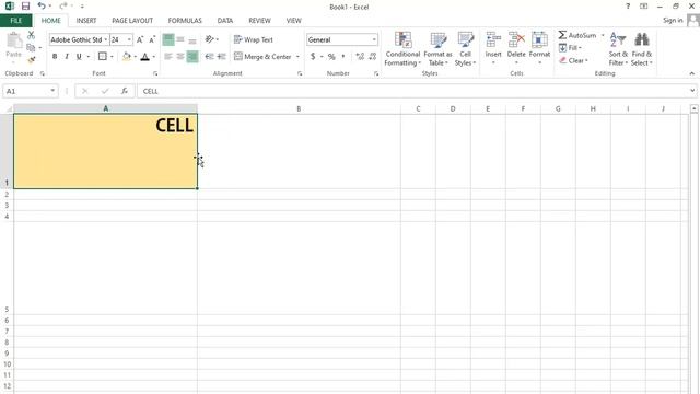 Lesson 02 MS Excel Format Cell смотреть онлайн