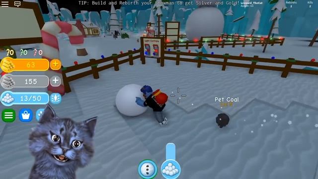 СИМУЛЯТОР СНЕГОВИКА в РОБЛОКС / SNOWMAN SIMULATOR ROBLOX смотреть онлайн