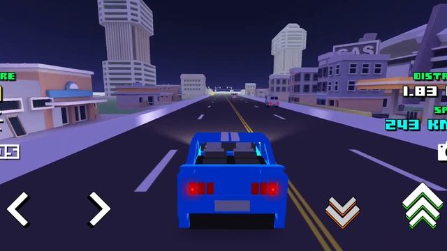 Day/Night feature in Blocky Car Racer! смотреть онлайн