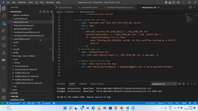 Salesforce DevOps Using GitHub Actions смотреть онлайн