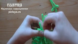 Елочка #из_синельной_проволоки своими руками #новогодний_подарок #из_пушистой_проволоки Делай Декор