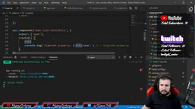 Interactive Stream Bot in Typescript | Episode 8 | Vue3 & Websockets смотреть онлайн
