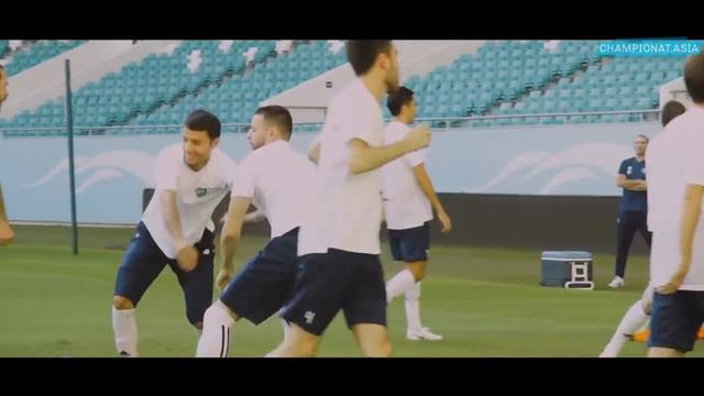 O'zbekiston MTJ. Eron bilan o'yindan oldingi rasmiy mashg'ulot (Тренировка сборной Узбекистана) смотреть онлайн