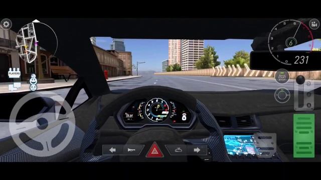 Real Car Parking 2 - Online Multiplayer | Lamborghini Drive & Top Speed Check |Driving School 2020 смотреть онлайн