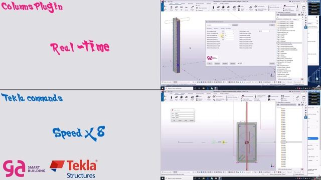 Tekla Open API: Plugin vs. Custom Component - who wins? смотреть онлайн