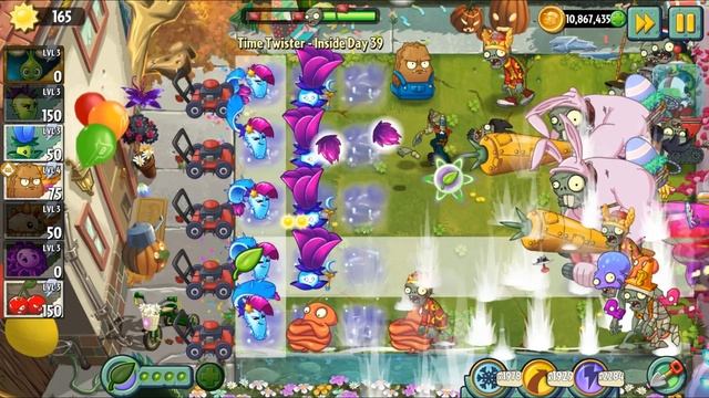 Plants vs Zombies 2 Time Twister World Day 39 [Player's Choice] смотреть онлайн