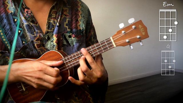 Karma Police (Ukulele cover Instrumental & Play-Along) ♫ Radiohead смотреть онлайн