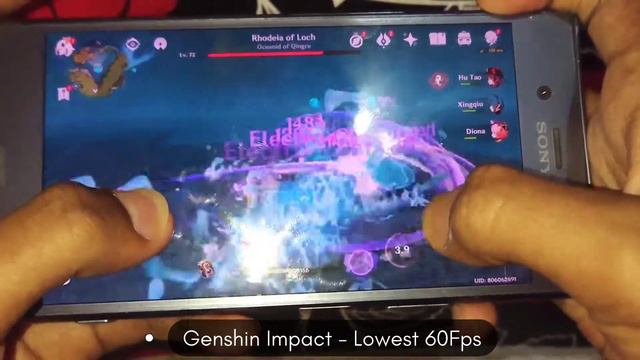 Test Gaming Genshin Impact Di Sony Xperia XZ1+Temproot+Thermal off! смотреть онлайн