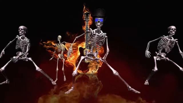 Spooky Scary Skeletons (REMIX). Skeleton Dance
