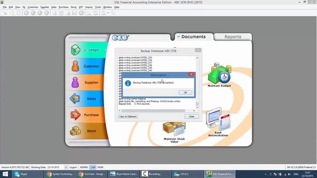 Cara Backup SQL Accounting (sama dengan SQL Payroll) смотреть онлайн