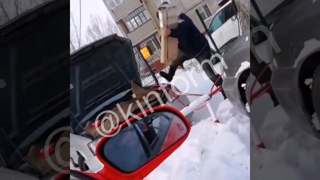 «Шаман» помогает запустить машину в мороз. смотреть онлайн