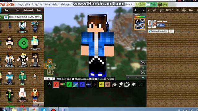 Как установить скин на Minecraft!!! смотреть онлайн