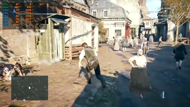 AMD Ryzen 3 2200U Vega 3 - Assassin’s Creed Unity - ASUS X505ZA смотреть онлайн