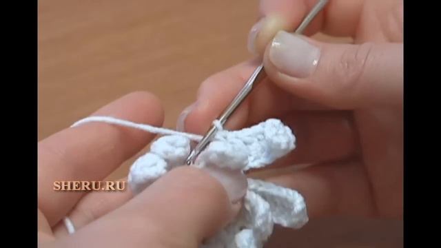 Crochet Spiral Center Flower Tutorial 10 Вязание объемного Цветка со спиралькой в серединке смотреть онлайн