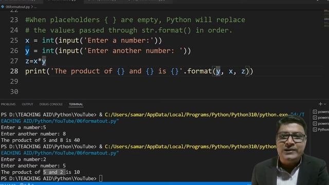 Formatted Output | Python | Part-6 | Bengali Tutorial смотреть онлайн
