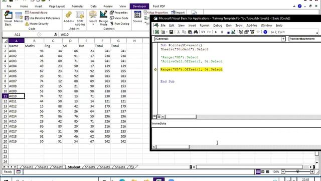 VBA Tutorial Class 5 Offset смотреть онлайн