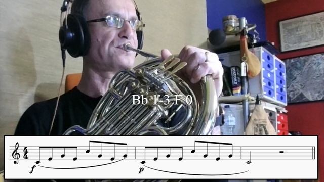 French Horn Technique 16. LEGATO 2 смотреть онлайн