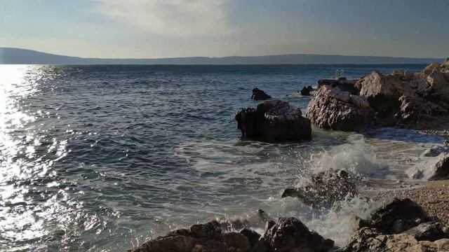 Прекрасная погода и чудесное #море #пляж #sea #relax #croatia смотреть онлайн